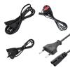 1.5M Power Cable 2Pin IEC320-C7 Extension Cord(Orange) view 2
