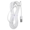 CCYLEZ Power Extension Cord, PVC Power Cord for Security Camera, USB Water Security Camera Charging Cable for Replacement (7.6m/24.9ft) view 1