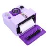 PUSOKEI Instant Print Camera, Kids Camera Instant Print with 1080P Video & 24MP HD Photo, 2.4in HD Screen, Built - in Filters for Students Creators (Purple) view 4