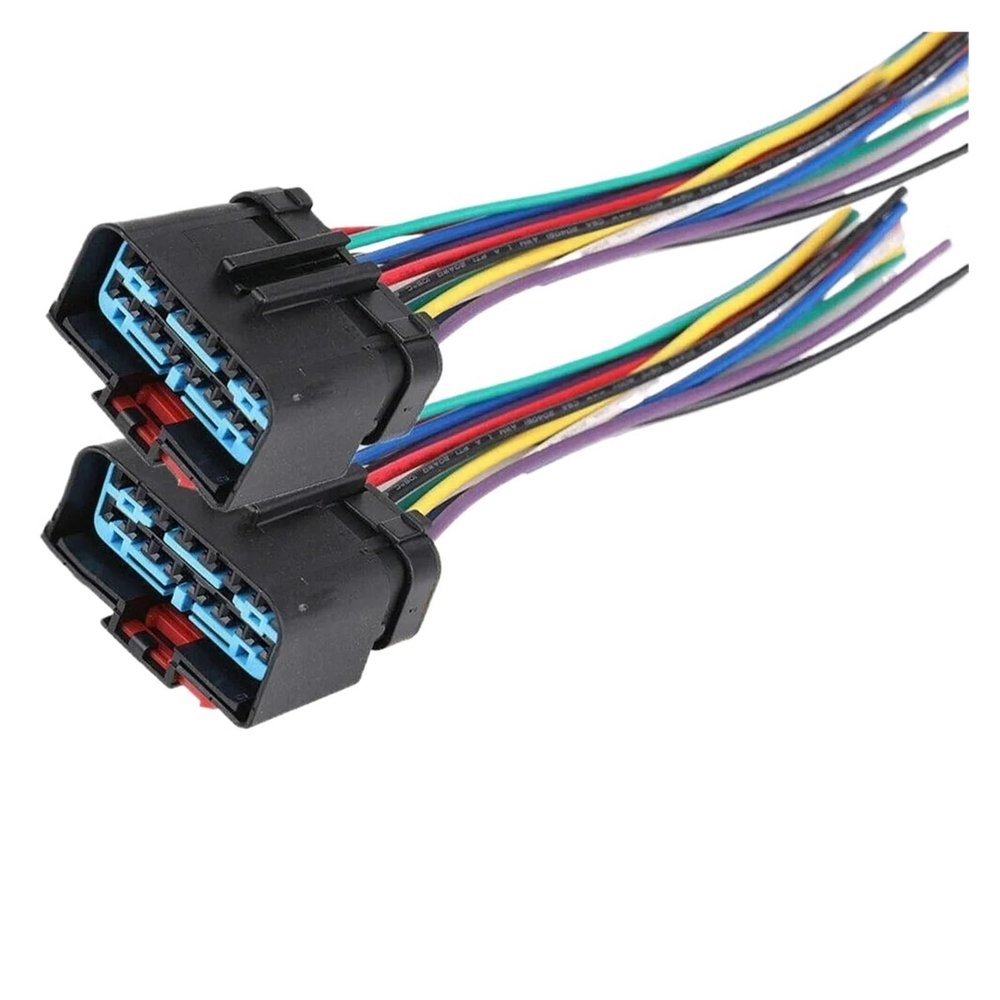 2Pcs Compatible for Jeep Door Harness Connector Wiring Pigtail Grand Compatible for Cherokee WJ Wrangler 5013961AA Compatible ForCherokee 2004 Laredo Sport Utility