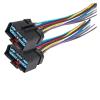 2Pcs Compatible for Jeep Door Harness Connector Wiring Pigtail Grand Compatible for Cherokee WJ Wrangler 5013961AA Compatible ForCherokee 2004 Laredo Sport Utility view 1