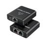 Ethernet Network Splitter, 1 to 2 Port, 1000Mbps LAN RJ45 Connector with USB Power Cable, Compatible with Cat5-8, with Both Network Ports able to Access The Internet simultaneously view 1