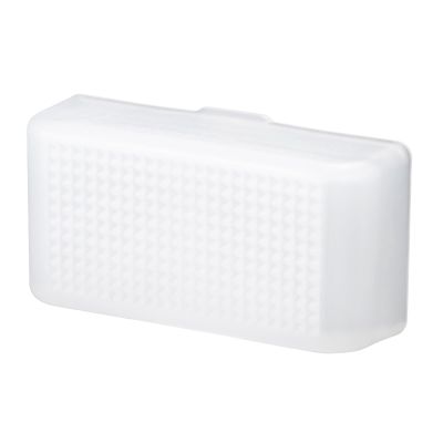 Zunate Camera Flash Diffuser, White Lamp Shade Diffuser Plug and Play, Softbox Diffuser and Easy to Carry, Bring a Softer Effect, for Mini Flashes
