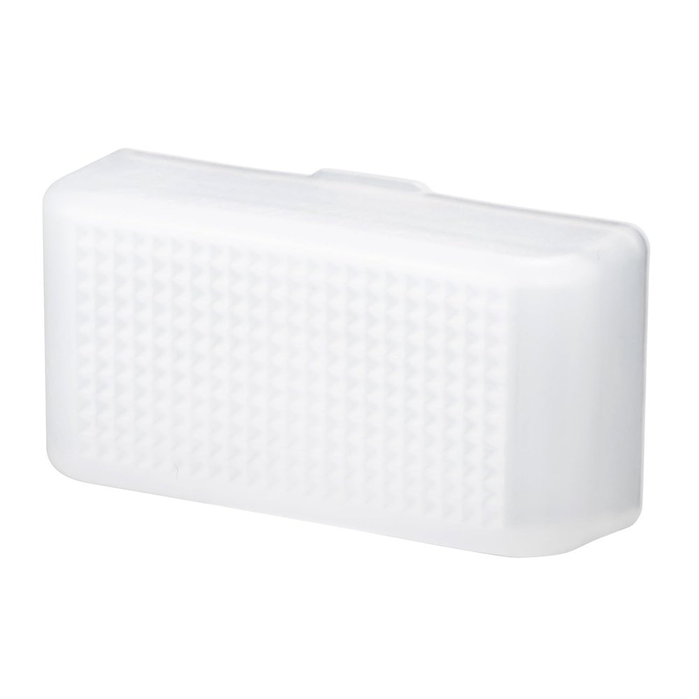 Zunate Camera Flash Diffuser, White Lamp Shade Diffuser Plug and Play, Softbox Diffuser and Easy to Carry, Bring a Softer Effect, for Mini Flashes