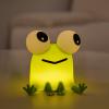 Frog Night Light for Kids, Rechargeable Bedside Touch Lamp, Dimmable, with Timer, Soft Silicone Nursery Night Light, Breastfeeding, Toddler, Baby, Kids Decoration view 1