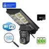 LNBBEQ V380 Pro Solar Street Lamp Integrated WiFi Surveillance Camera 12MP Three Screen Security Protection CCTV Camera(WiFi LAMPCAM ADD 64G) view 2