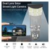 LNBBEQ V380 Pro Solar Street Lamp Integrated WiFi Surveillance Camera 12MP Three Screen Security Protection CCTV Camera(WiFi LAMPCAM ADD 64G) view 4