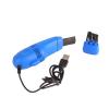 Gonetre Mini Nail Dust Collector Negative Pressure Large Suction Nail Dust Vacuum Machine for Keyboard ABS Material USB Powered Desktop Cleaner (Blue) view 2