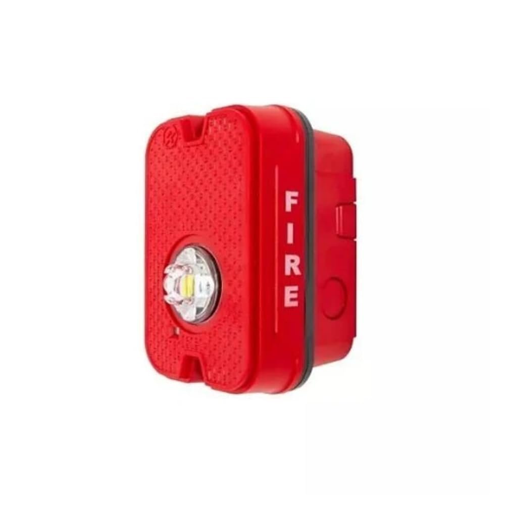 System Sensor SGRKLED Compact Wall-Mounted LED Strobe, FIRE, Red