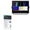 BoxWave Screen Protector Compatible with Garmin GPSMAP 1223xsv - ClearTouch Crystal Privacy (2-Pack), Privacy Screen Protector Flexible Film Clear view 1