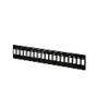 SPKFU24 | Techchoice 24-Port Flush Mount Flat Patch Panel Kit, Unloaded view 1
