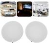 Diyeeni SubWoofer Grille Guard, Speaker Cover with Magnetic Design, Metal ABS Construction for Wall and Ceiling Installations, Reliable Protection for Home Theaters, Boats, and Vehicles view 2