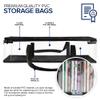 Stock Your Home CD Storage Bags (84 Pack), Clear PVC Media Cases with Handles, Water Resistant Carrying Bags for CDs, Albums, Video Games and Books view 3