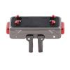 Bewinner Magnetic Camera Adapter Mount, Multifunction Dual Claw Interface Aluminum Alloy Quick Release for Tripods for Tripods view 2
