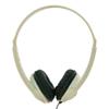Califone 3060AV Lightweight On-Ear Stereo Headphones with in-line Volume Control, 3.5mm Plug, Beige, Each view 1