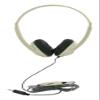 Califone 3060AV Lightweight On-Ear Stereo Headphones with in-line Volume Control, 3.5mm Plug, Beige, Each view 2