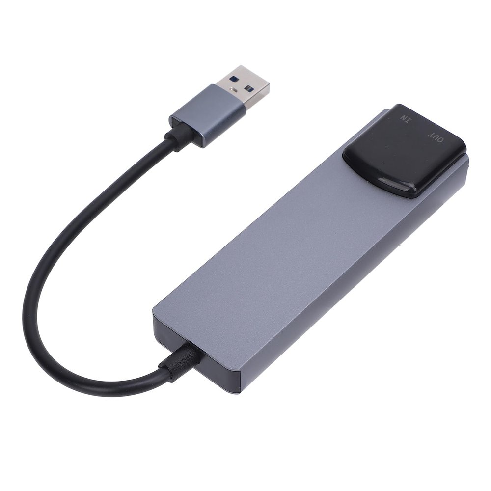 Bewinner External USB Sound Card, Optical Input Output External Sound Card for TV