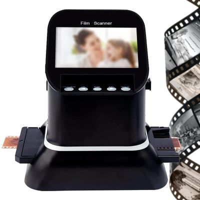 120 & 35mm Film Scanner 22MP  High Resolution Negative and Slide Converter with 4.3" LCD Screen, Digitize 135/126KPK Old Photos to JPEG/RAW