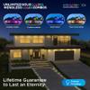Enbrighten Accent Permanent Outdoor Lights, 50ft, 12 Lights, Smart view 3
