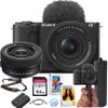 Sony ZV-E10 II Mirrorless Camera with 16-50mm Lens + 64GB Memory + Stabilizing Grip + Software Pack +More (Value Bundle) view 1
