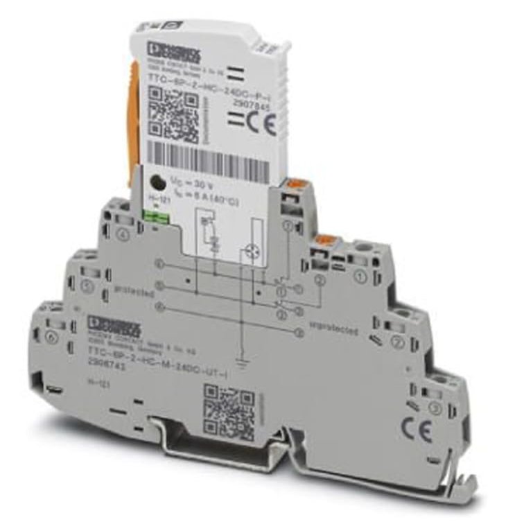 2906743, Surge Protector;Protective Plug/Base Element;Status Indicator;Knife disconn;2w