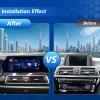 12.3-inch car Radio, Multimedia Video, Stereo, GPS Navigation Suitable for BMW X3/X4 (NBT System) 14-17, Android 13.0 Wireless Player, CarPlay Auto Bluetooth, Original System retained,4+64G view 2