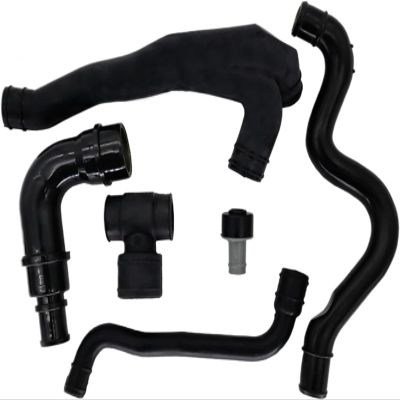 6 Pcs Car Crankcase Hose Pipe Kit for Audi A4 for VW for Bora OE# 06A103247 06A103221AH 06A103213AF 06A103213F 035103245G 06A103221AF