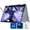 Dell 14 Plus 2-in-1 AI Ready Laptop, 14" 2K Touchscreen, Core Ultra 7 256V(>i9-12900K), Copilot+ PC, Backlit Keyboard, WiFi 7, Thunderbolt 4, Windows 11 Home,Ice Blue(16GB 8533 MHz DDR5 RAM | 2TB SSD) view 1