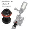 Zerodis Diving Light Ball Head, Aluminum Alloy Hard Coating Anodizing Single Ball Head Connecting Bracket Support for Diving Light Diving Flashlight Arm Camera Dive (Black) view 2
