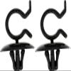 Pair Hood Bonnet Rod Support Prop Clip Stay Clamp Holder 792834 for Peugeot 1007 106 206 306 3008 407 for Partner B9 for Retainer view 1