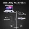 Laptop Floor Stand,Adjustable Lifting Support Frame,Aluminum Alloy Projector Table,for Home Outdoor Office, Easy to Use view 3