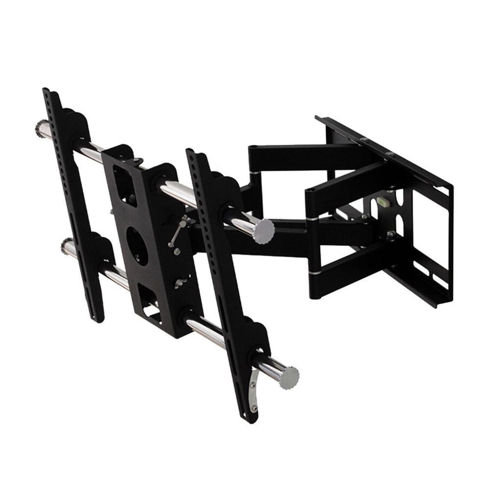 KOMFGT TV Double TV Ceiling Mount, Adjustable Height Telescoping Tilt and Swivel Bracket Fits 32-60 Inch TVs, Holds Two Screen TV Bracket0.7-1.3m