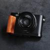Camera Grip Wood Handle L Plate for RX1R3 RX1 III Camera (Desert Ironwood + Black Base) view 1