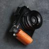 Camera Grip Wood Handle L Plate for RX1R3 RX1 III Camera (Desert Ironwood + Black Base) view 3