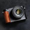 Camera Grip Wood Handle L Plate for RX1R3 RX1 III Camera (Desert Ironwood + Black Base) view 4