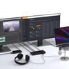 WWT Universal USB C Laptop Docking Station Dual Monitors 5K/4K@60Hz with 65W Host Charging for Thunderbolt 4/3, USB-C Windows, OS, Chrome, Ubuntu 20.04,22.04(2HDMI, 2DP, 6USB 3.0, 1Gbps Net) view 3