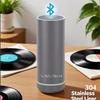 2-in-1 Smart Double-Wall Vacuum-insulated Stainless Steel Coffee Thermos Water Bottle Wireless Rechargeable Bluetooth Speaker, Stay Hot for 12 Hrs,Cold for 24 Hrs view 3