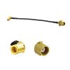 SZSAUTO Satellite Radio Antenna Adapter Cable 15cm 6 inch Fakra K Male to SMB Female Right Angle Vehicle Stereo FM AM Radio Antenna Extension Cable for Sirius XM Car Radios Stereo Receiver Tuner view 1