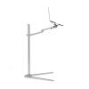 Laptop Floor Stand,Liftable and Adjustable Workbench,Aluminum Alloy Projector Floor Stand,for Home Outdoor Office,Portable Use(Silver) view 1