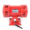 110V / 60Hz Industrial Red Air Siren, 400W 140db Air Raid Horn, MS-490 Loud Industrial Electric Motor Driven Alarm Continuous Alarm Horn for Industry Factory view 4