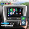 Car Radio for Chevrolet Traverse 2013-2017 GMC Acadia 2013-2016 Buick Enclave2013-2017 CarPlay Android Auto 7 Inch Touch sreen with GPS Navigation WiFi FM Backup Camera view 3