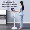 Laptop Floor Stand,Convenient Standing Workbench,Adjustable Lifting Table Stand,Suitable for Home Outdoor Office,Easy to Move(Black) view 3