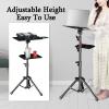 Laptop Floor Stand,Liftable Aluminum Alloy Workbench,Portable Projector Floor Stand,Suitable for Home Outdoor Office view 3