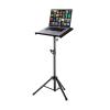Laptop Floor Stand,Adjustable Tripod,Steel Projector Table Stand,Suitable for Home Outdoor Office,Load-Bearing 15kg(Height 79-130cm) view 1