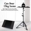 Laptop Floor Stand,Adjustable Tripod,Steel Projector Table Stand,Suitable for Home Outdoor Office,Load-Bearing 15kg(Height 79-130cm) view 4