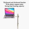 Laptop Floor Stand,Aluminum Alloy Bracket Adjustable Computer Stand,Portable Vertical Workbench,for Home Outdoor Office view 4