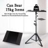 Laptop Floor Stand,Steel Adjustable Workbench,Portable Vertical Computer Stand,for Home Outdoor Office,Load-Bearing 15kg(Height 85-150cm) view 4