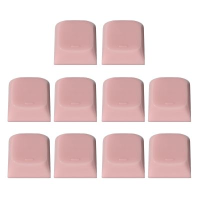 10pcs Jelly Keycaps Features Blind Dots Identification for Gaming and Programming Mechanical Keyboards PC Keycaps for Gaming