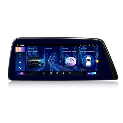 12.3-inch car Radio, Multimedia Video, Stereo, GPS Navigation Suitable for BMW 5 Series (CCC System) 07-10, Android 13.0 Wireless Player, CarPlay Auto Bluetooth, Original System retained,4+64G