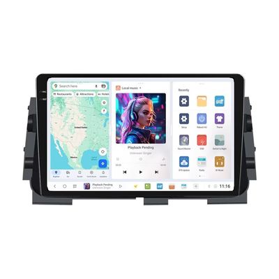 DUDUAUTO Radio Stereo for Nissan Kicks Micra P15 2016-2020 - 8GB+128GB, Biorunn Android 13 DUDU7 9.5 Inch Dual Band GPS Car-Play Android Auto Navi Upgrade Head Unit DSP FM AM RDS